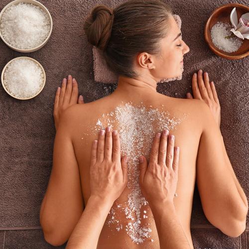 IMANI SPA K&Ouml;RPERPEELING UND -WICKELUNG